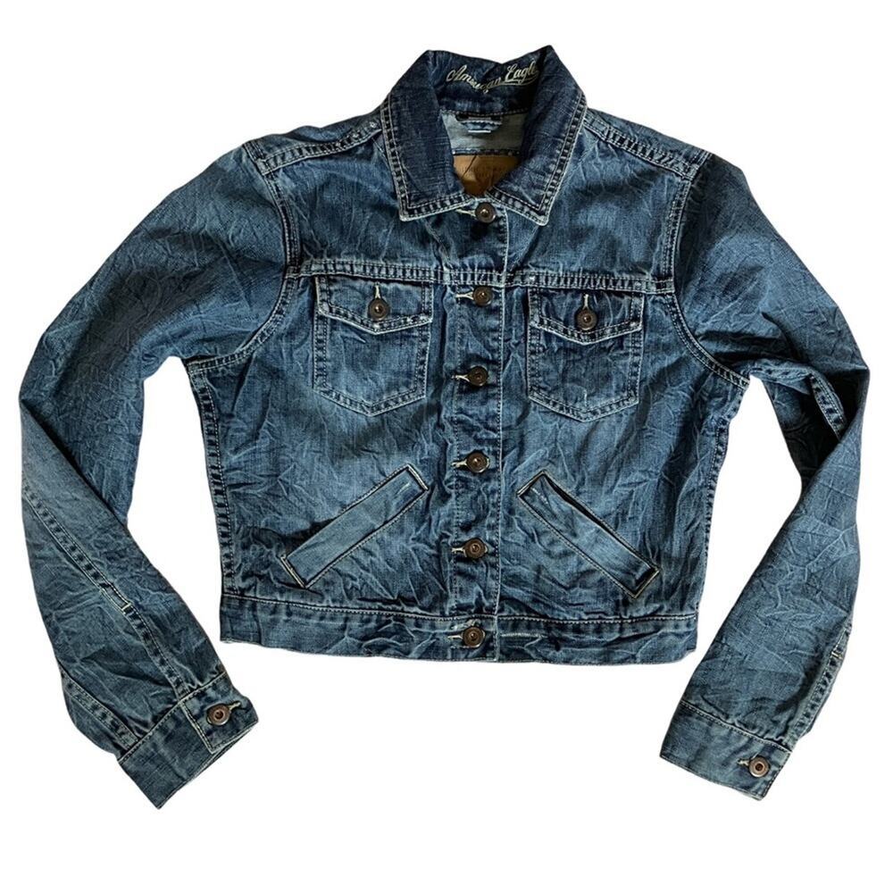 American Eagle Outfitters Blue Jean Jacket M
